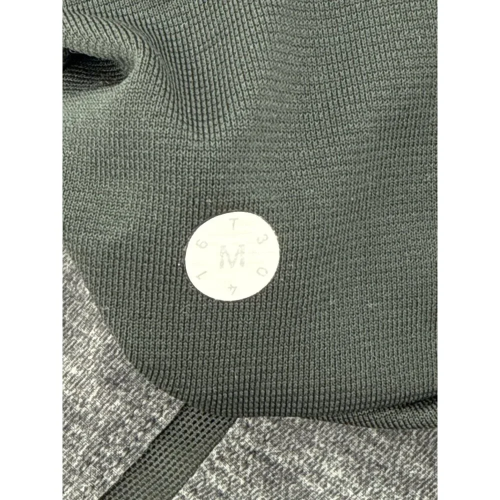 Lululemon Mens Medium Gray Athletic Shorts With‎ Zipper Pockets
